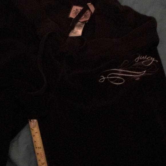 Vintage Juicy Couture black 2 piece track suit. - Picture 13 of 14